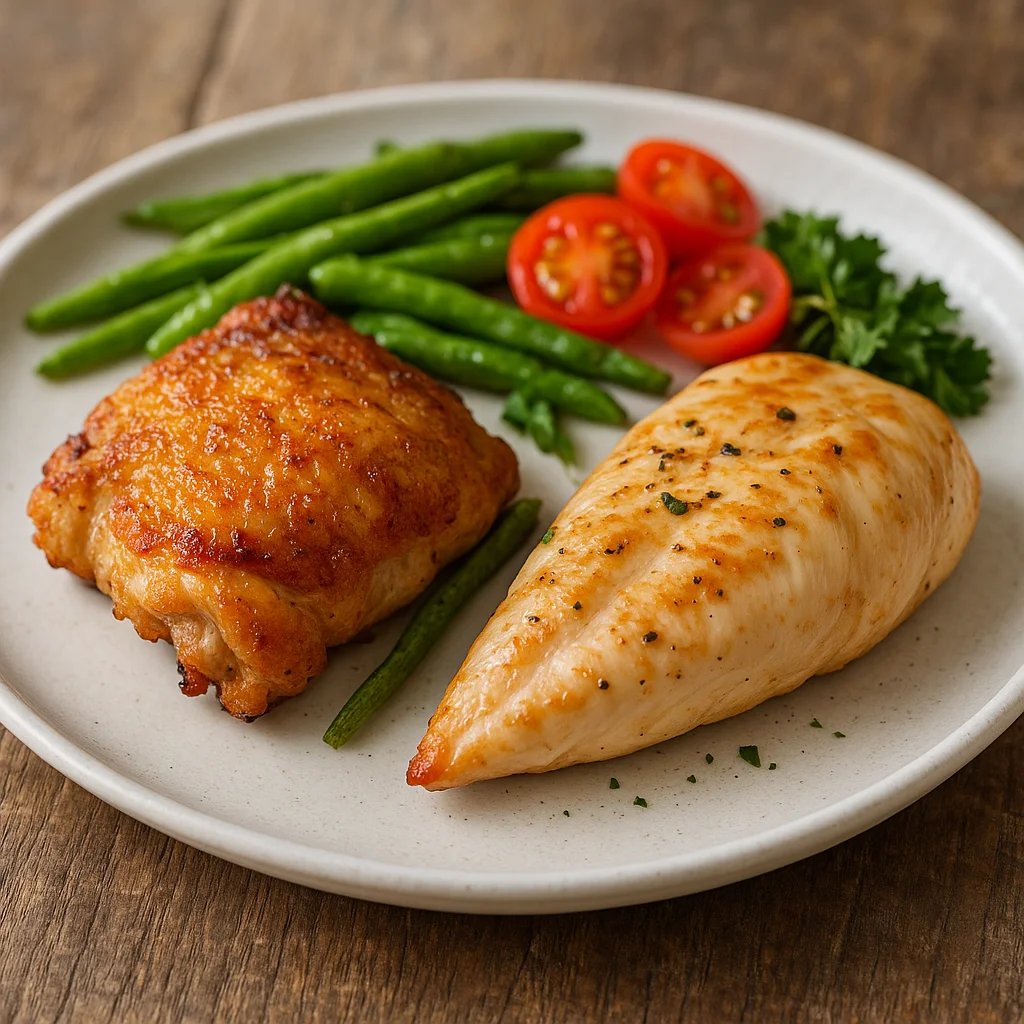 Crispy Air Fryer Chicken: Choosing Thighs or Breasts for Keto-Friendly Meals
