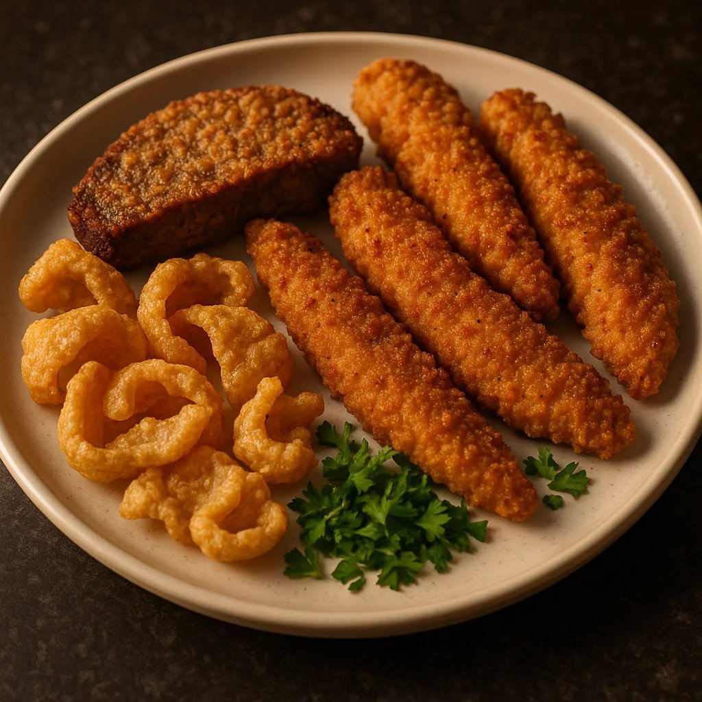 Pork Rind Breading: Crispy Keto Air Fryer Cooking from Beef Liver to Weeknight Tenders