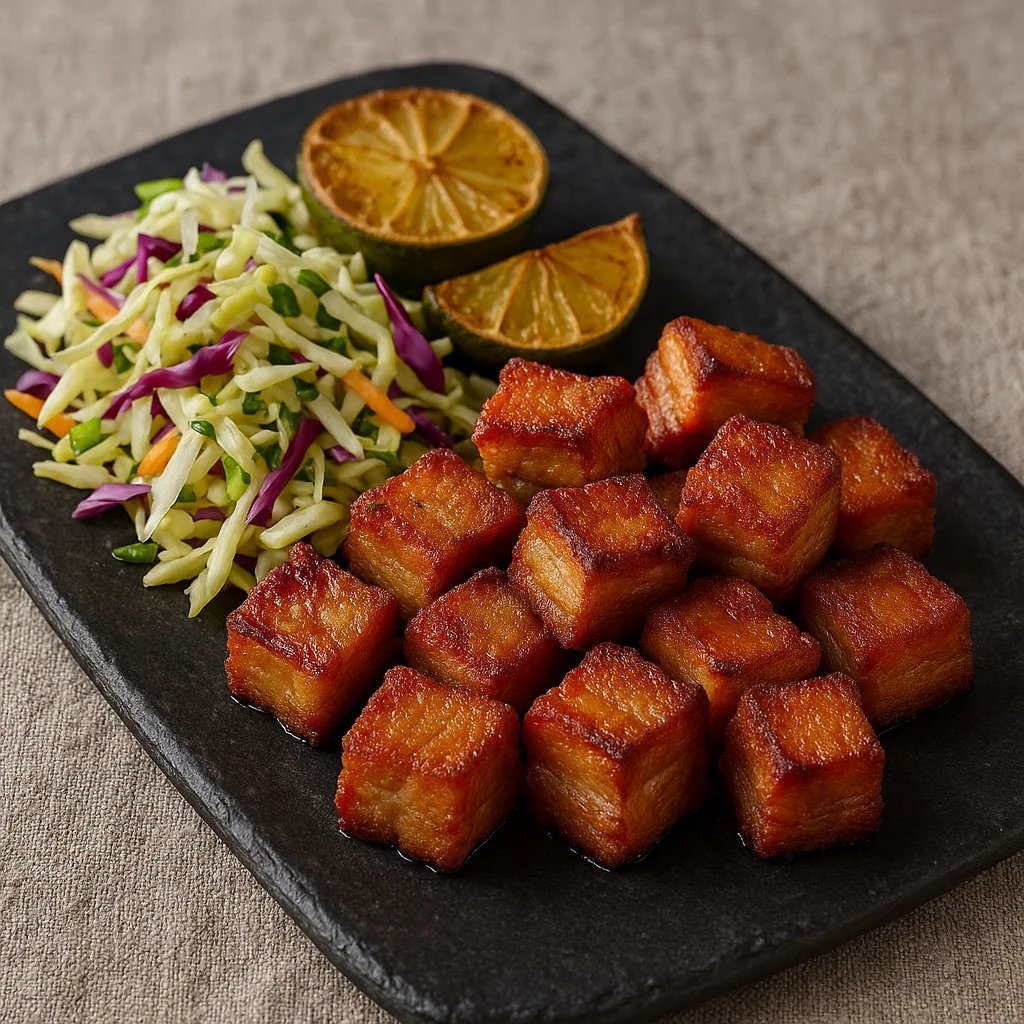 Crispy Chili Lime Pork Belly Air Fryer Snack