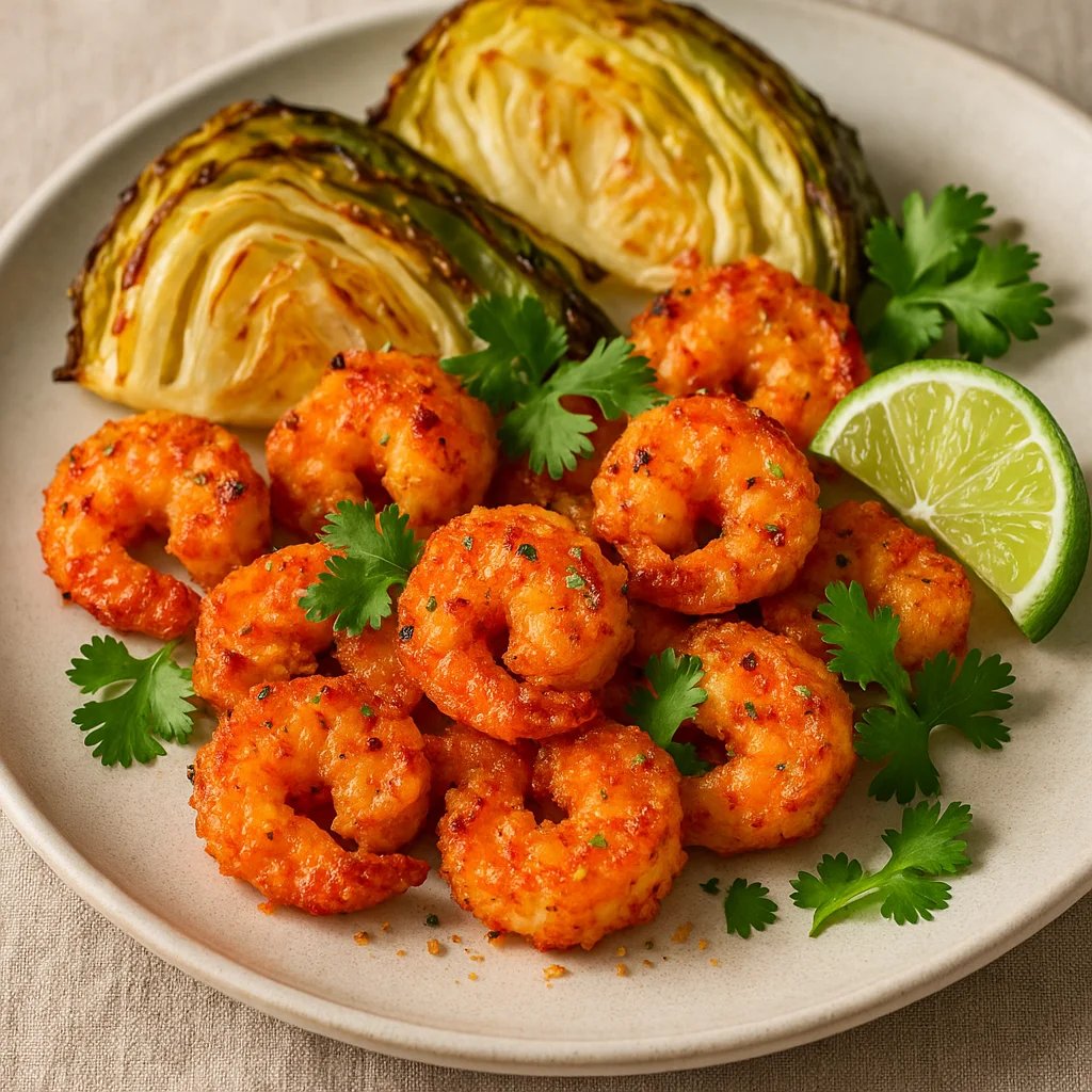 Crispy Chili Lime Shrimp Bites Air Fryer Snack