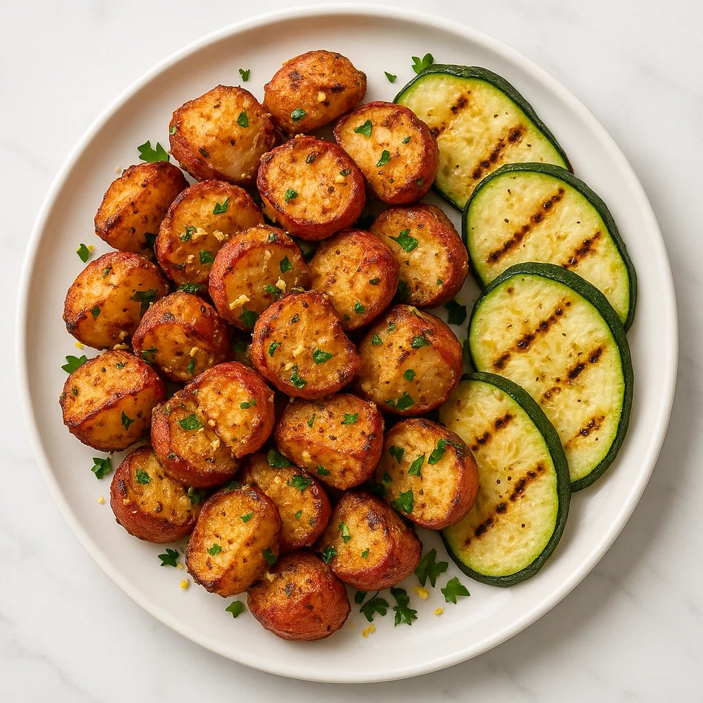 Crispy Garlic Parmesan Air Fryer Radishes