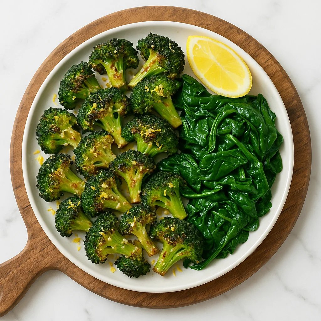 Crispy Parmesan Lemon Broccoli Bites in the Air Fryer