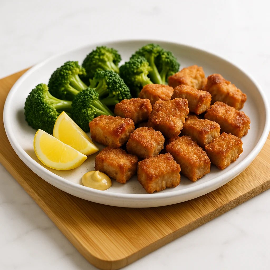 Crispy Parmesan Pork Chop Bites in the Air Fryer